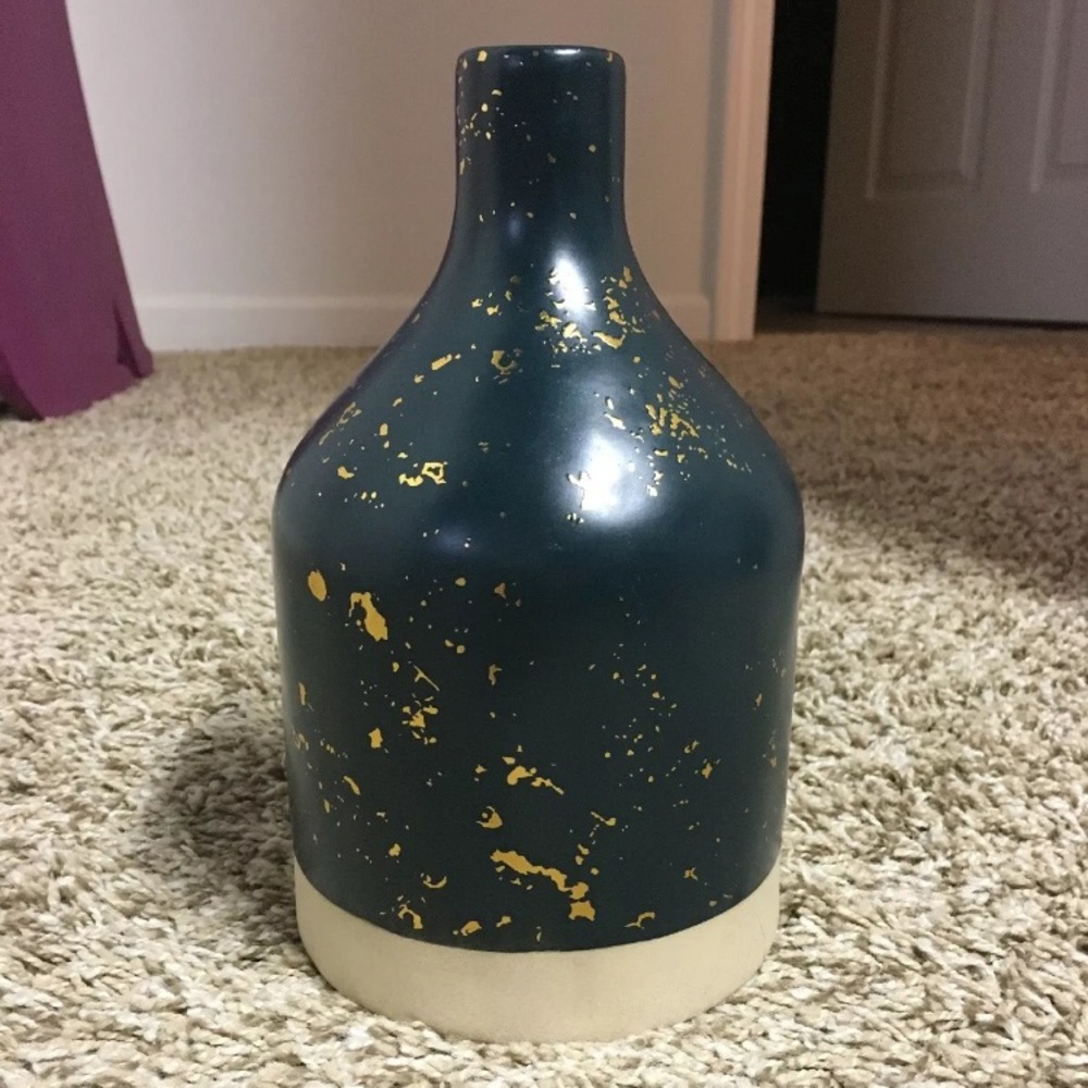 Speckled jug vase blue Hearth & Hand Magnolia